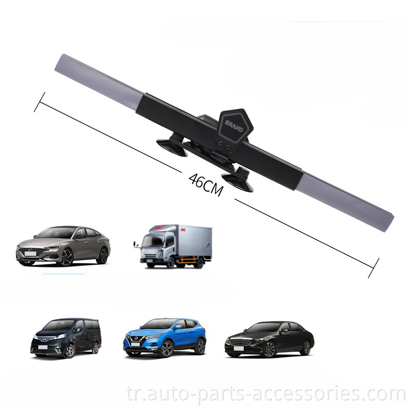 Çin Fabrikası Yansıtıcı UV panjurlar arka cam 46cm araba iç güneşlik otomatik güneş vizörü